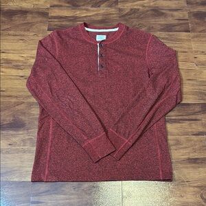 Men's Red Long Sleeve